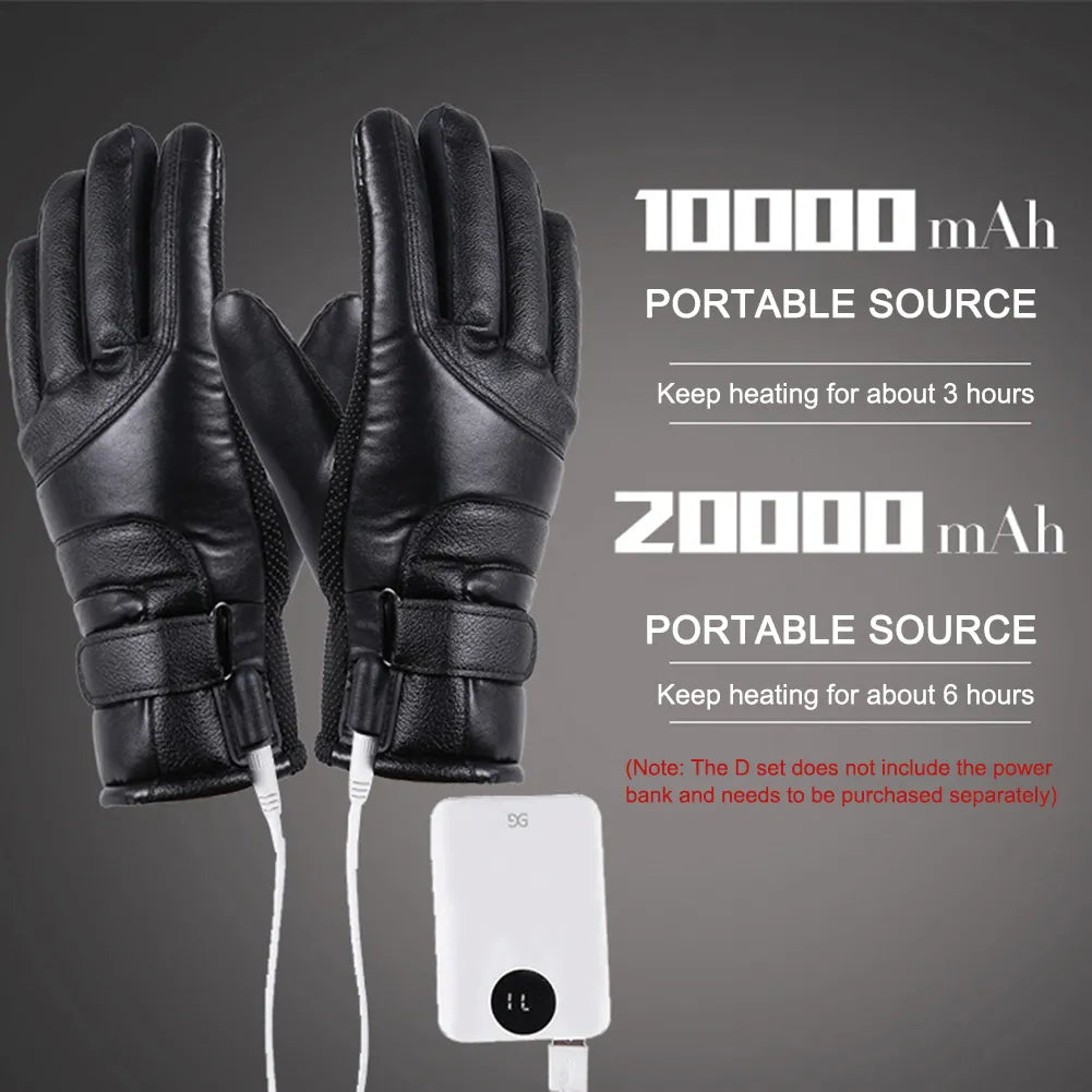Electric Heated Gloves Rechargeable