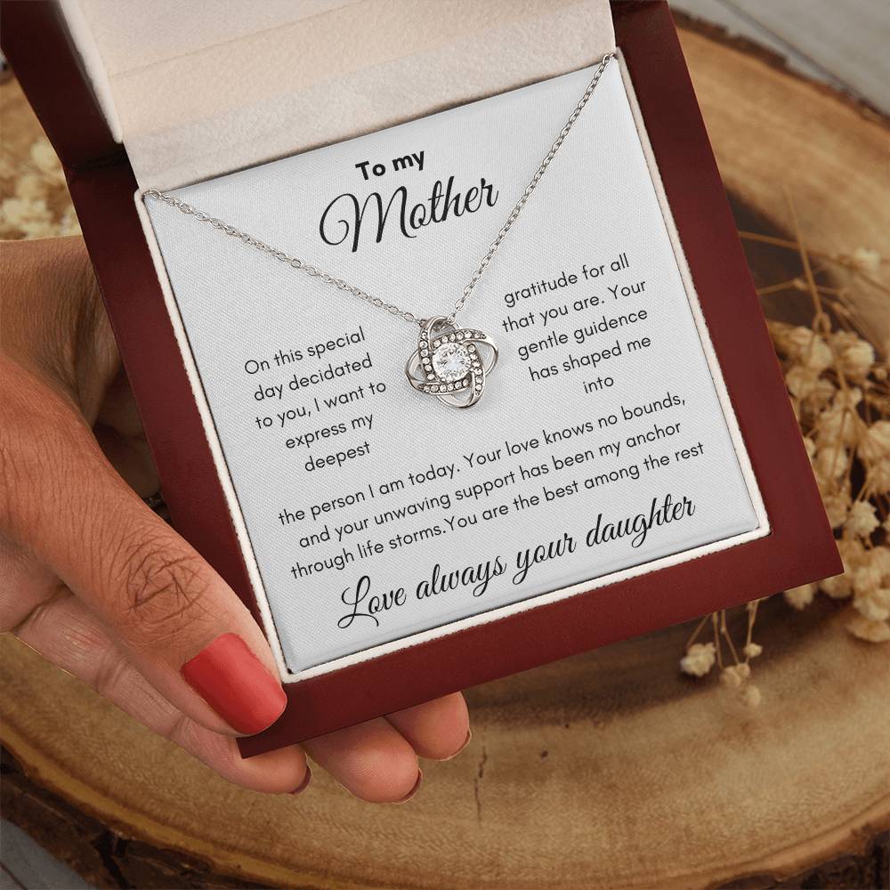 To My Mother| Love knot