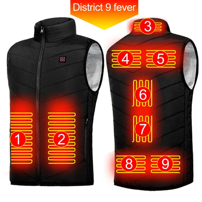 Unisex Electric Heat Vest