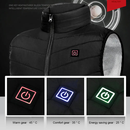 Unisex Electric Heat Vest